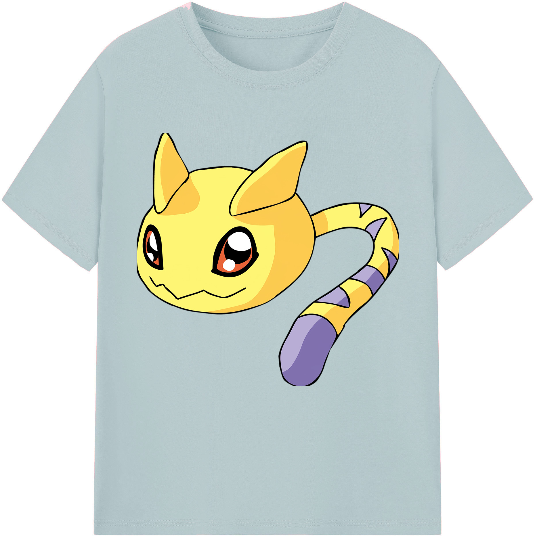 （画像用） Digimon デジタルモンスター/デジモン 綿100％半袖Tシャツ（フロントプリント）